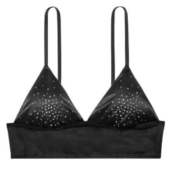 NEW VS Embellished Long Line Bralette - Picture 2 of 4